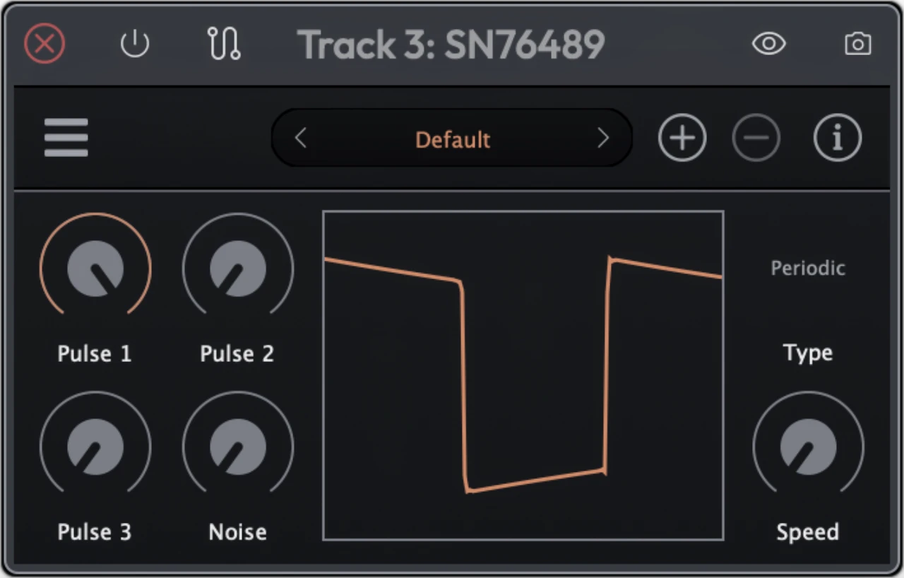 SN76489 screenshot