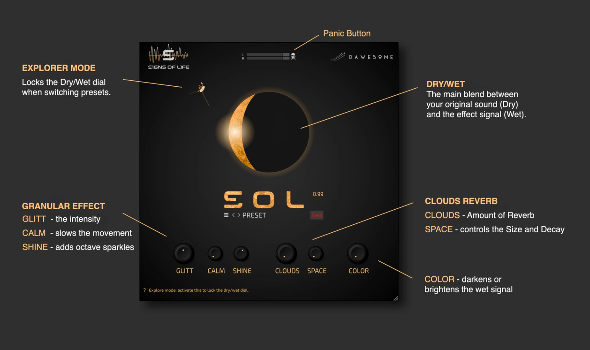 sol feature description