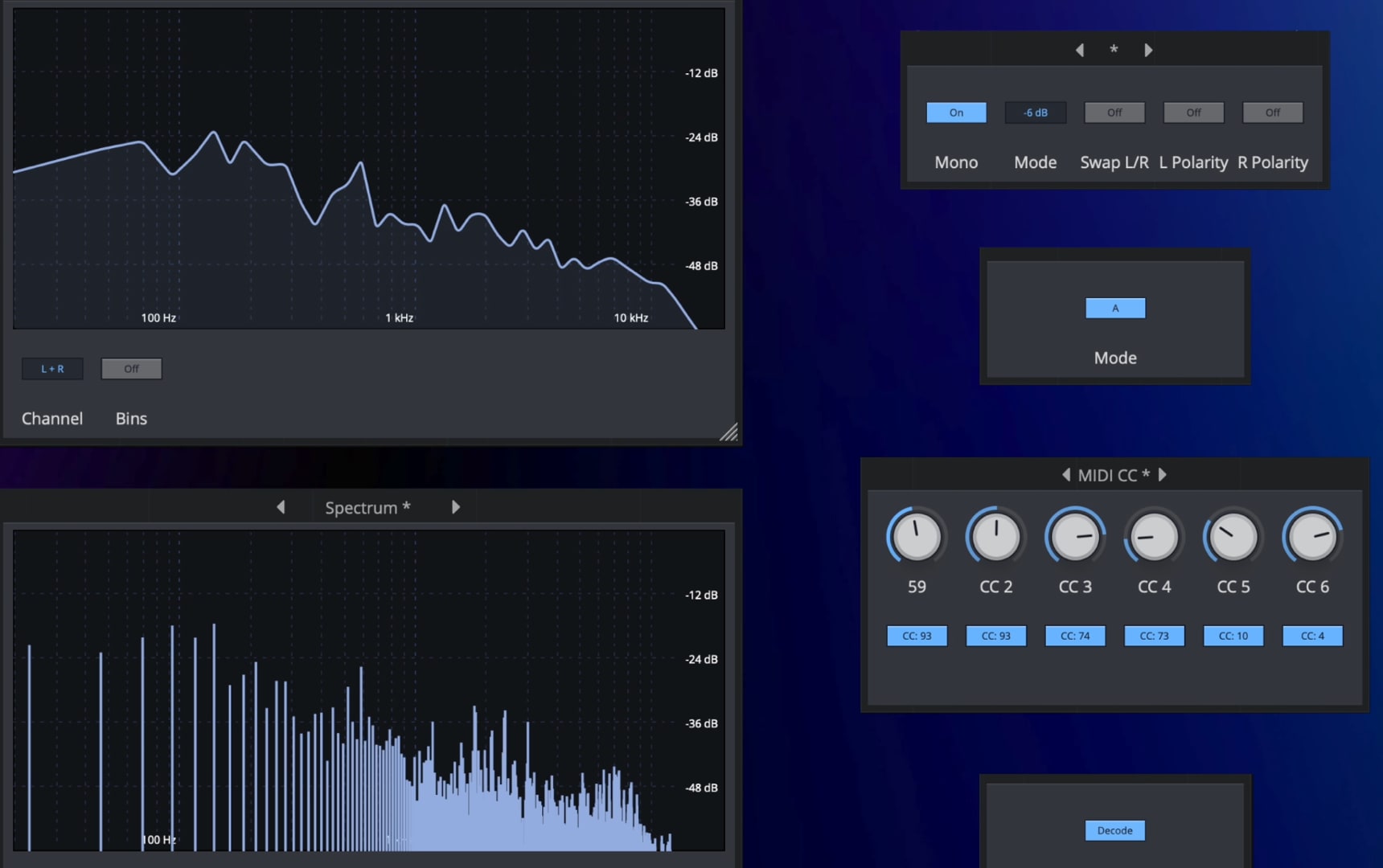 Utility plugin screenshot