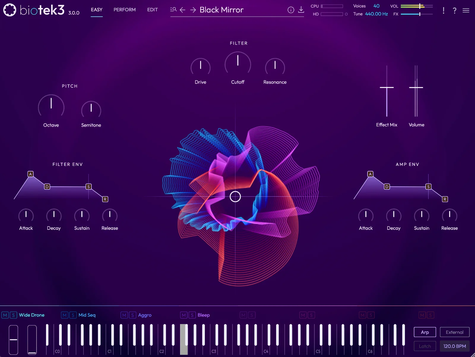 BioTek 3 instrument screenshot
